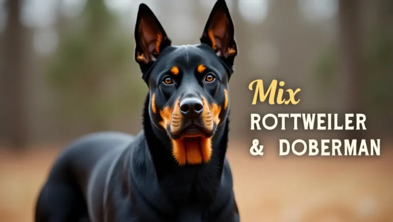 Rottweiler and doberman