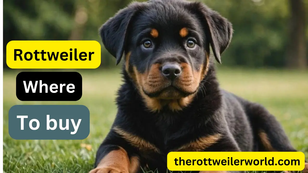 Rottweiler where to buy