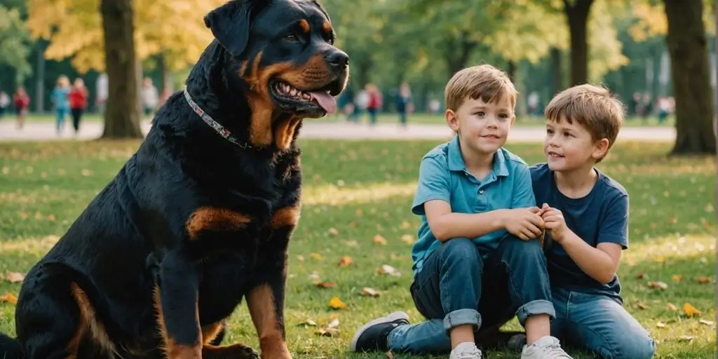 Are Rottweiler Good With Kids