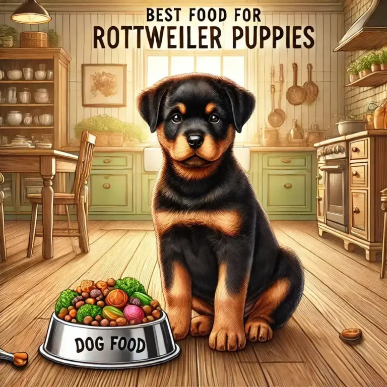 Best Food for Rottweiler Puppies: Top Choices for a Healthy Start