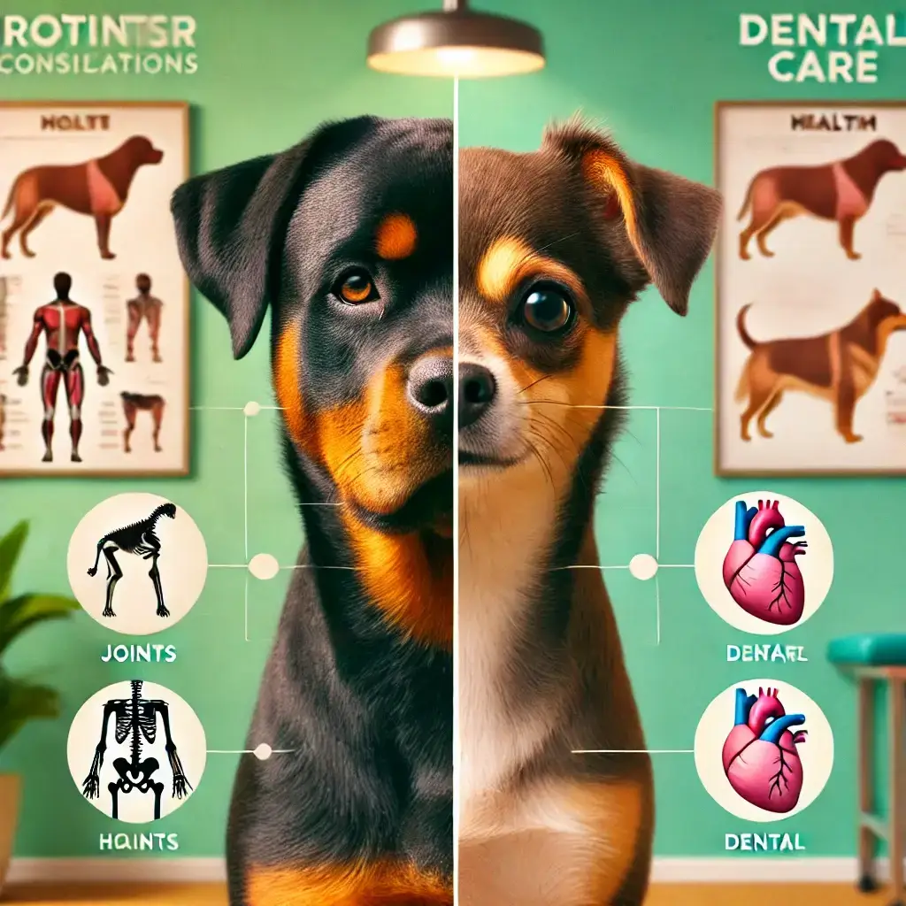 Health Contemplations for Rottweiler Chihuahua Blends