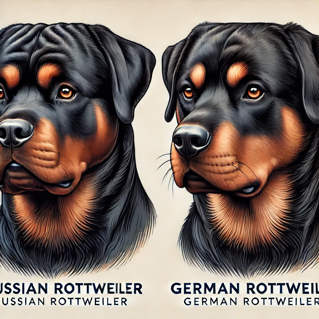 Russian Rottweiler vs German Rottweiler