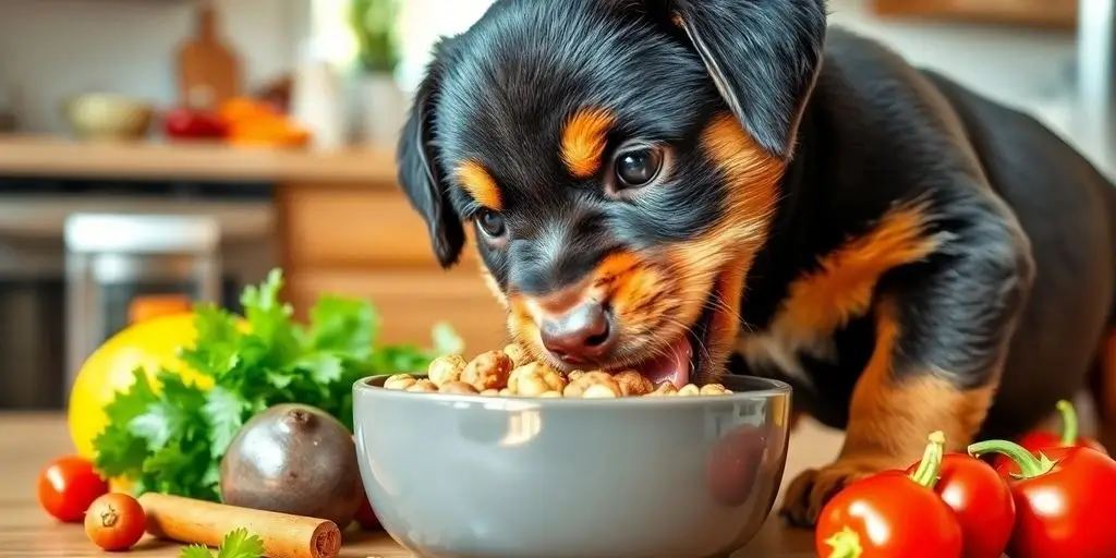 Supplements for a 3-Month-Old Rottweiler