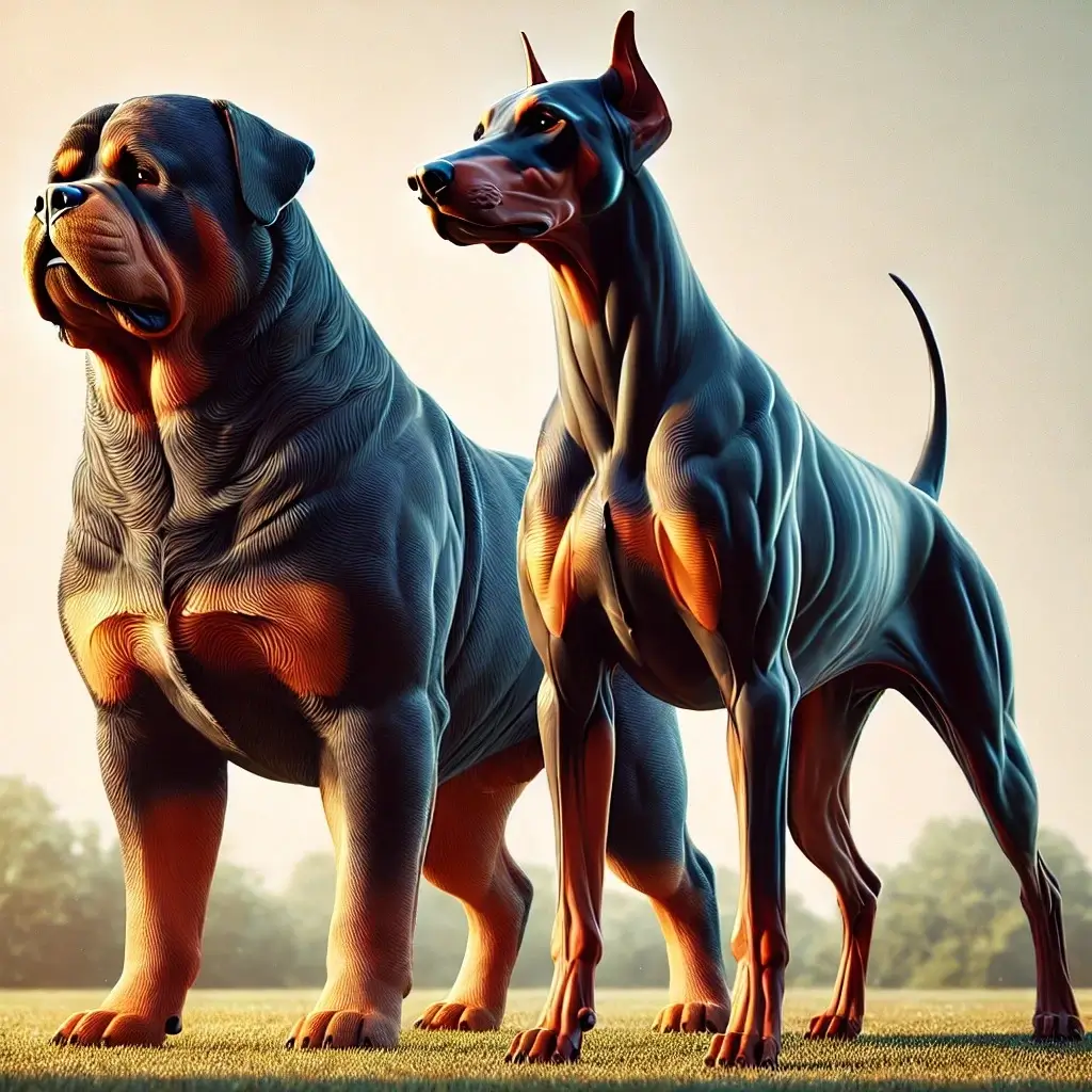 Who is Stronger: Rottweiler or Doberman