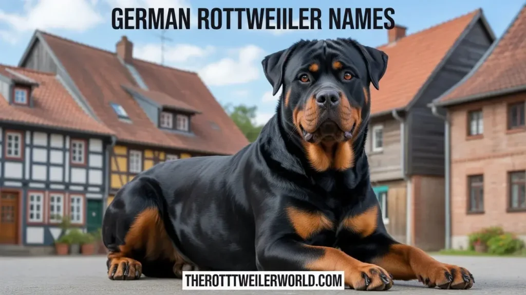 German Rottweiler Names