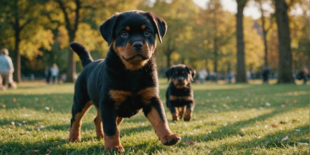 Rottweiler puppies photo